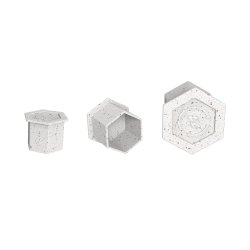 Biologisch  ink Cup 6 kant. - 200 stk.