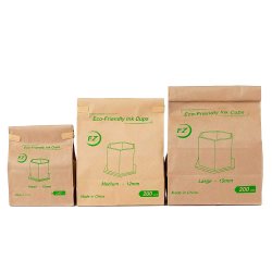 Biologisch  ink Cup 6 kant. - 200 stk.