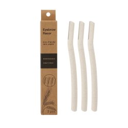 Eco-friendly Disposable Eyebrow Razors 3 stk.