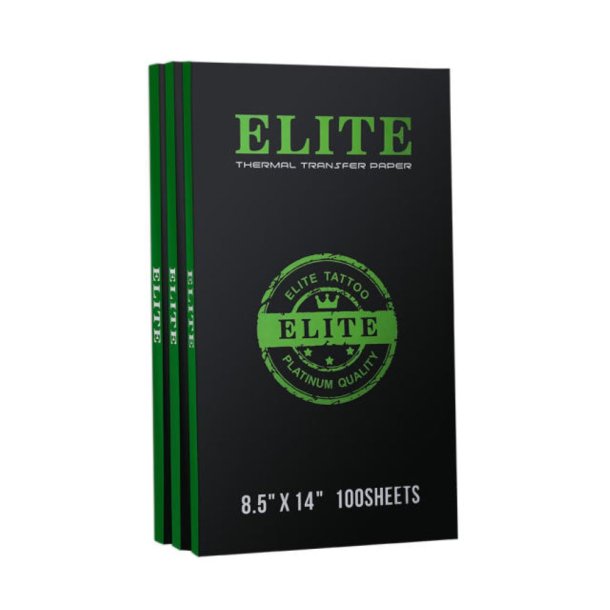 ELITE THERMAL TRANSFER PAPER - BOX OF 100 SHEETS XL 36 Cm  lang.