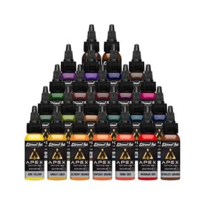 COMPLETE SET OF 24 ETERNAL INK APEX 30ML (REACH)