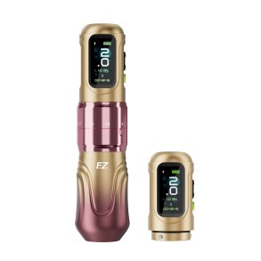 EZ P6 Adjustable Stroke Wireless Tattoo Machine-High Torque Motor + Extra Power