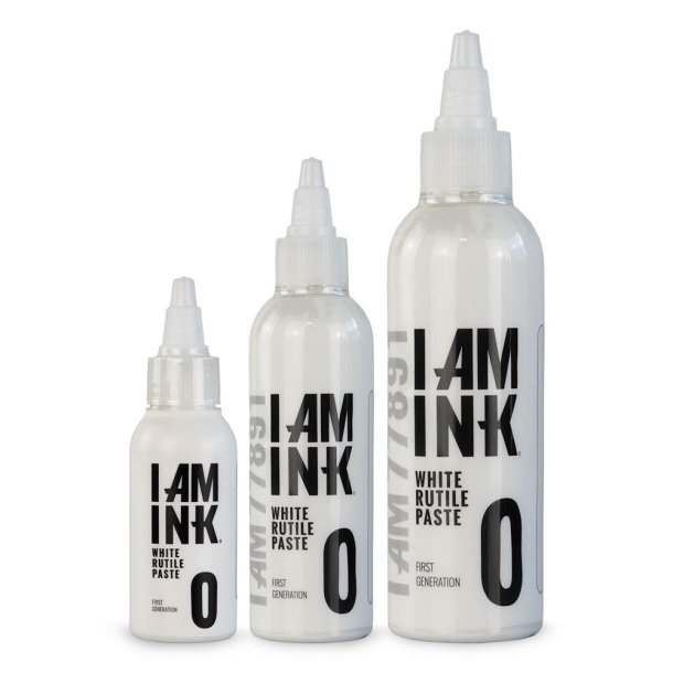I AM INK-First Generation 0 White Rutile Paste