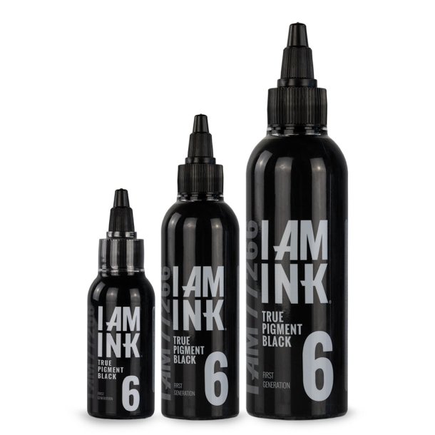 I AM INK-First Generation 6 True Pigment Black.