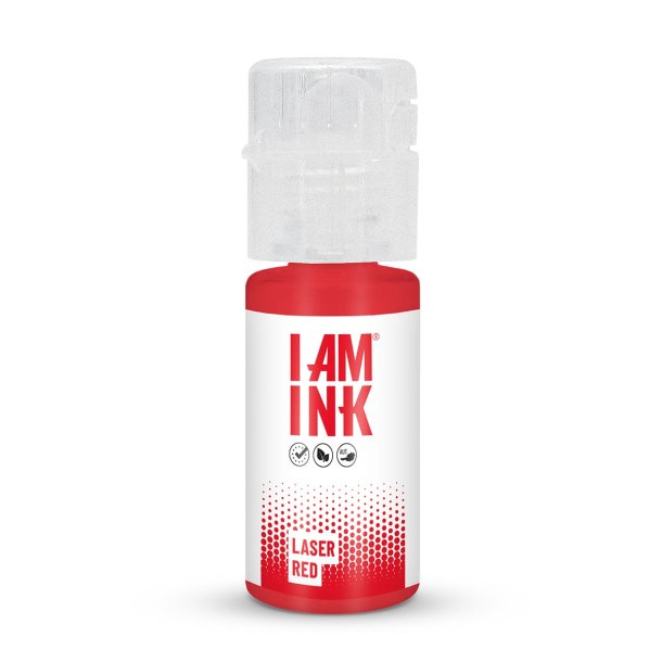  AM INK- Laser Red.