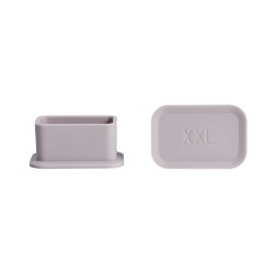 ELITE Silicone Ink Caps - Round Grey