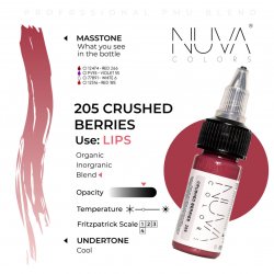 NUVA COLORS - 205 CRUSHED BERRIES - 15ML