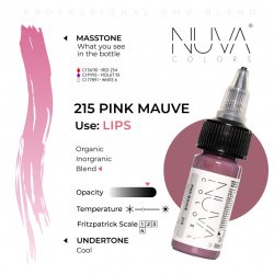 NUVA COLORS - 215 PINK MAUVE - 15ML