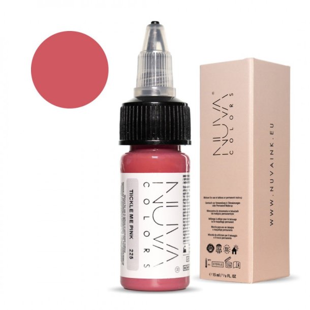 NUVA COLORS - 225 TICKLE ME PINK - 15ML