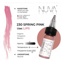 NUVA COLORS - 230 SPRING PINK - 15ML