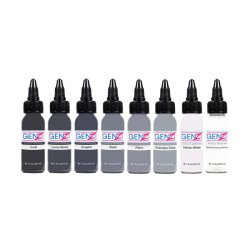 GEN - Z Power Grey Kit. 8 x30 ml.
