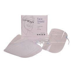 Ansigts visir , beskytelse - med brille. 10 stk - Tilbud.