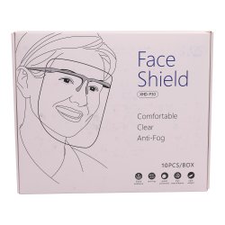 Ansigts visir , beskytelse - med brille. 10 stk - Tilbud.