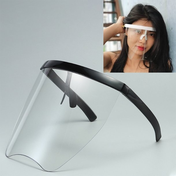 Anti-spyt beskyttelse solbriller(Sort ramme)
