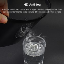 Anti-spyt beskyttelse solbriller(Sort ramme)