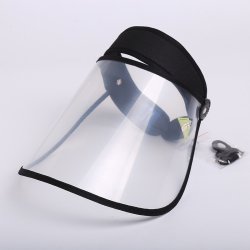 Top Hat Maske Aftageligt ansigtsskrm (Sort)