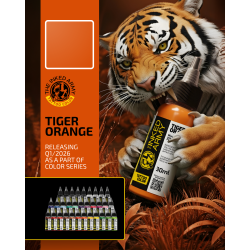 The Inked Army - Tiger Orange