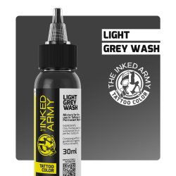 THE INKED ARMY - Tattoo Color - Light Grey Wash - 30 ml