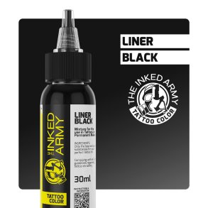 THE INKED ARMY - Tattoo Color - Liner Black - 30ml