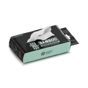 THE INKED ARMY - Bamboo Hygiene Wipes - Compostable and Biodegradable - 20 cm x 20 cm - 100 pcs/pack