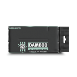 THE INKED ARMY - Bamboo Hygiene Wipes - Compostable and Biodegradable - 20 cm x 20 cm - 100 pcs/pack
