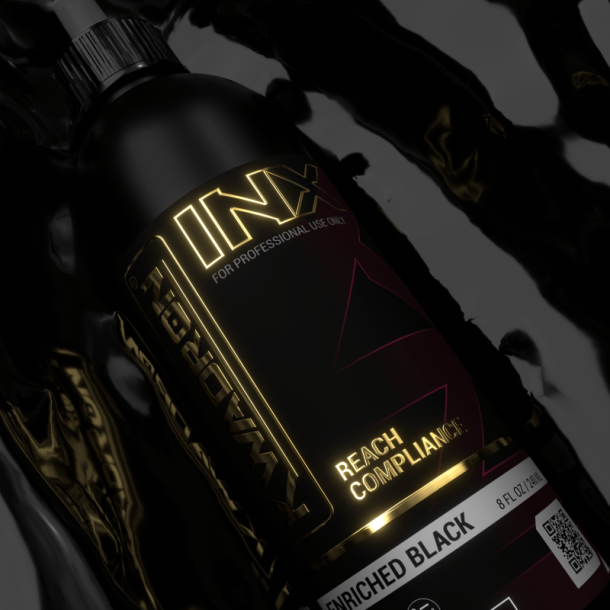KWADRON INX Enriched Black - 120ml (Reach Compliant)