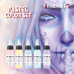 XTreme Ink - PASTEL SET - 5x30 ML