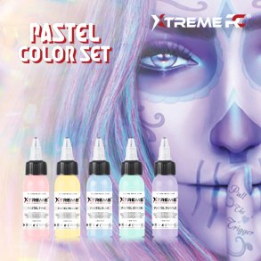 XTreme Ink - PASTEL SET - 5x30 ML