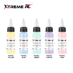 XTreme Ink - PASTEL SET - 5x30 ML