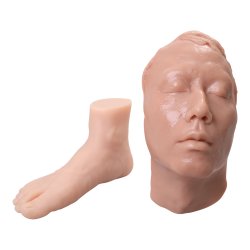 A Pound of Flesh Silicone Synthetic Fod. Narturlig str.
