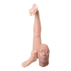 A Pound of Flesh Silicone Synthetic Fod. Narturlig str.