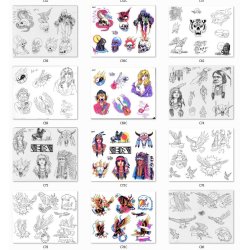 CD #2 Tatto Flash. p CD - stort indhold tilbud.