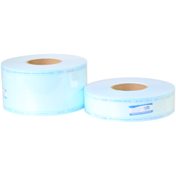 Sterilization tubing sveje poser med papir bagside. 7,5cm. x 200 m.