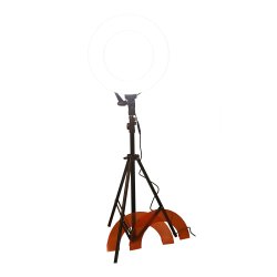 Light 20 LED STOR rund gulv lampe . Ring 200 - 35  cm.