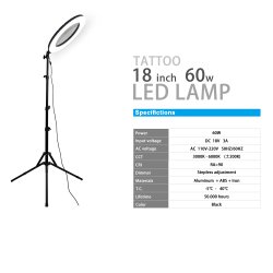 Light 21 XL - LED STOR rund gulv lampe . Ring 300 - 45 cm.