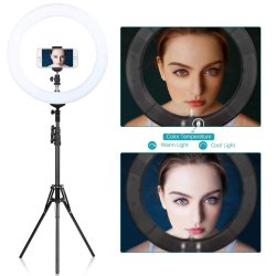 Light 21 XL - LED STOR rund gulv lampe . Ring 300 - 45 cm.