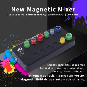 Tattoo Ink Magnetic Colorant Mixer. Slip for at ryste i h�nden.
