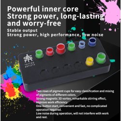 Tattoo Ink Magnetic Colorant Mixer. Slip for at ryste i h�nden.