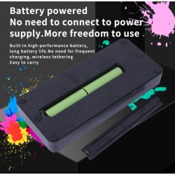 Tattoo Ink Magnetic Colorant Mixer. Slip for at ryste i h�nden.