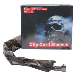 Cold Steel plastik overtr�k til clipcord 100 stk. 150 cm lang.