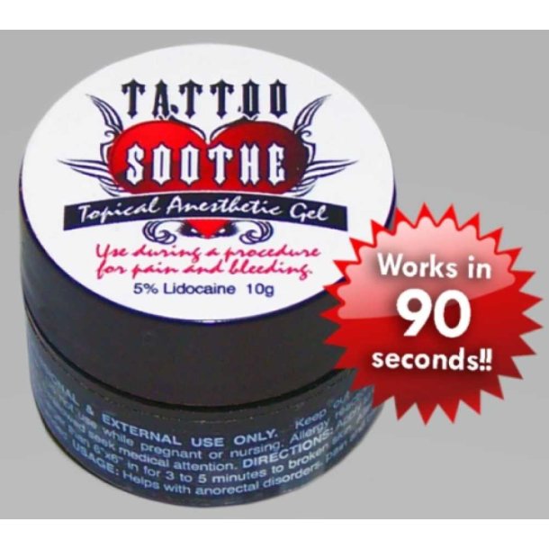 Tattoo Soothe Topical Gel 10 Ml.
