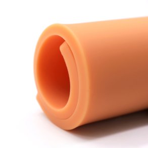 8 MM. SILICONE TATOVERING  PRACTICE SKIN STR. 20X28 CM. Meget tyk