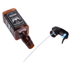 Spray bottles flot brun farve.