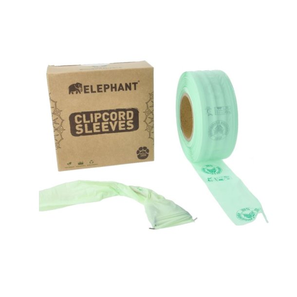 Clipcord Sleeve p Rulle Bio Eco Degradable - 6 cm x 300 m