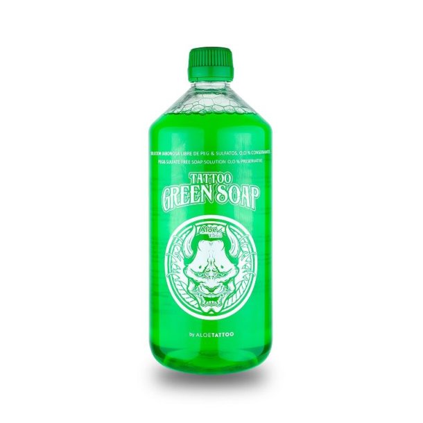Aloe Tattoo Green Soap 1000 ml