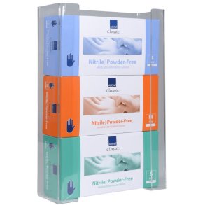 Handskestativ, acryl, universal, til 3 �sker.