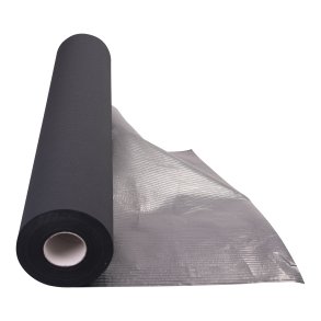 Sort briks lagen, underlag med plastik beskytelse i 33 cm.