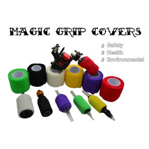 Magic Tattoo Grip Covers selvklbende elastikbind  2,5 cm.