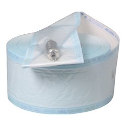 Sterilization tubing sveje poser med papir bagside. 7,5cm. x 200 m.