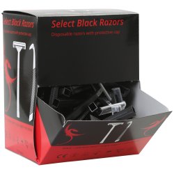 Barber skraber i sort 1000 stk. - Tilbud